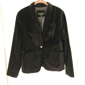 Talbot’s Black Velvet Jacket-Size 6